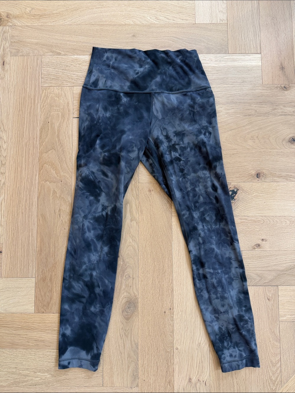lululemon athletica Align Black Tie-Dye High-Waist Leggings